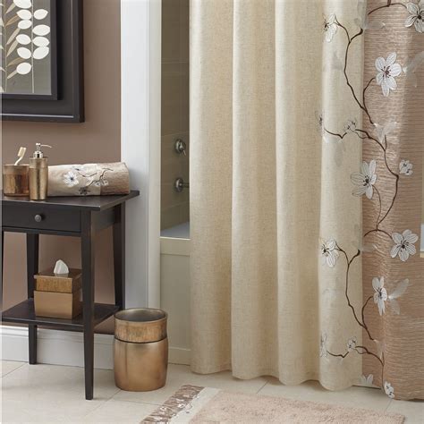 magnolia shower curtain